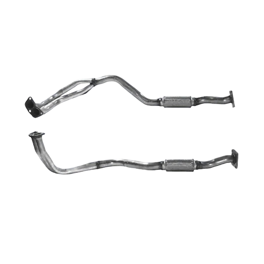 Auspuffrohr Abgasrohr Flexrohr Hosenrohr Abgaskrümmer Rohr bis EURO 2 E-Prüfzeichen für DAEWOO ESPERO 1.5L 16v Automatik Twin f/pipe u.a. BM CATALYSTS