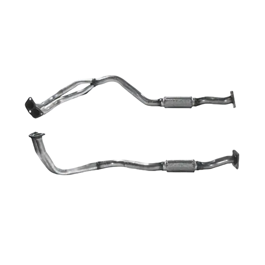 Auspuffrohr Abgasrohr Flexrohr Hosenrohr Abgaskrümmer Rohr bis EURO 2 E-Prüfzeichen für DAEWOO ESPERO 1.5L 16v Automatik Twin f/pipe u.a. BM CATALYSTS