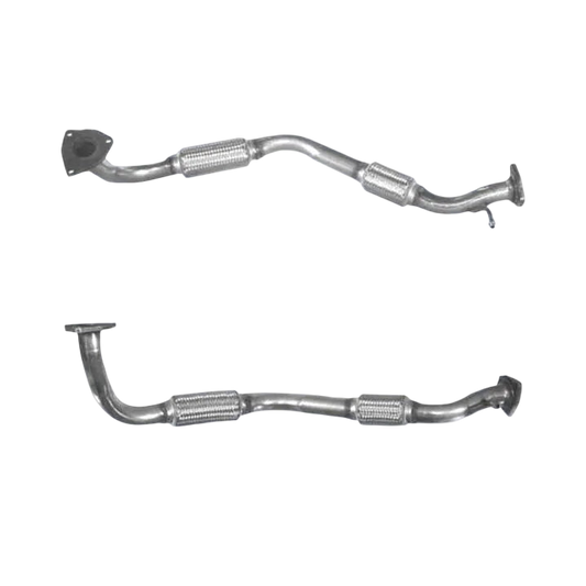 Auspuffrohr Abgasrohr Flexrohr Hosenrohr Abgaskrümmer Rohr bis EURO 2 E-Prüfzeichen für DAEWOO LANOS 1.6L Automatischer A16DMS Motor u.a. BM CATALYSTS