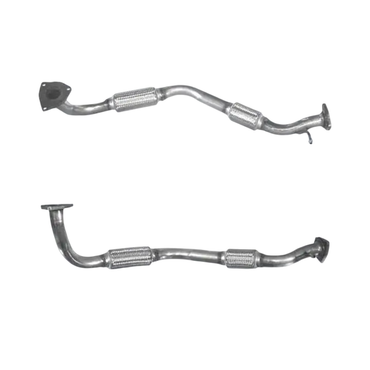 Auspuffrohr Abgasrohr Flexrohr Hosenrohr Abgaskrümmer Rohr bis EURO 2 E-Prüfzeichen für DAEWOO LANOS 1.6L Automatischer A16DMS Motor u.a. BM CATALYSTS