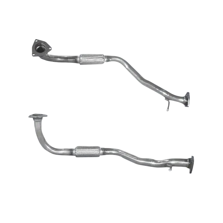 Auspuffrohr Abgasrohr Flexrohr Hosenrohr Abgaskrümmer Rohr bis EURO 2 E-Prüfzeichen für DAEWOO NUBIRA 2L 16V Schaltgetriebe X20SED Motor u.a. BM CATALYSTS