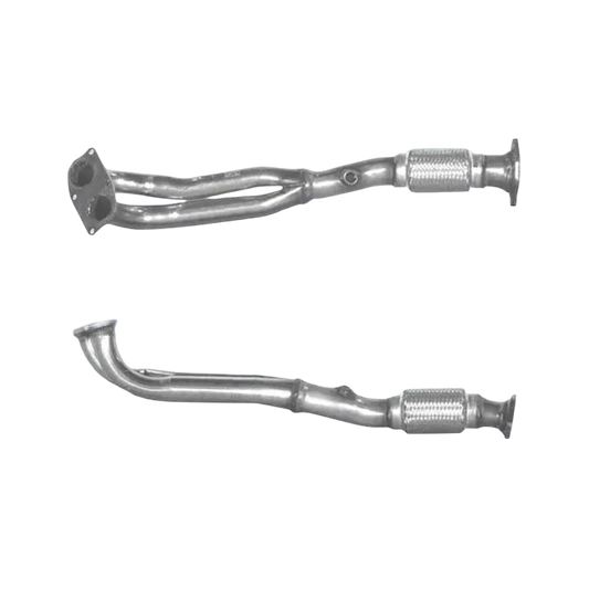 Auspuffrohr Abgasrohr Flexrohr Hosenrohr Abgaskrümmer Rohr bis EURO 2 E-Prüfzeichen für FIAT BARCHETTA 1.8L 16v 183A1000; 186A6000 u.a. BM CATALYSTS