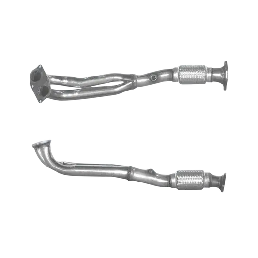 Auspuffrohr Abgasrohr Flexrohr Hosenrohr Abgaskrümmer Rohr bis EURO 2 E-Prüfzeichen für FIAT BARCHETTA 1.8L 16v 183A1000; 186A6000 u.a. BM CATALYSTS