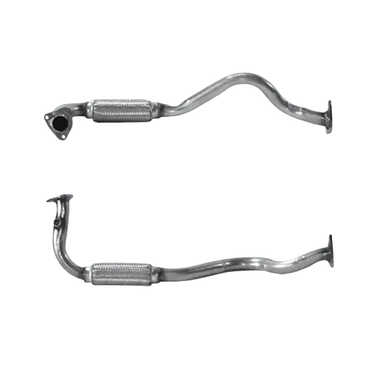Auspuffrohr Abgasrohr Flexrohr Hosenrohr Abgaskrümmer Rohr bis EURO 2 E-Prüfzeichen für FIAT BRAVA 1.2L 80 16v 182B2 Motor u.a. BM CATALYSTS