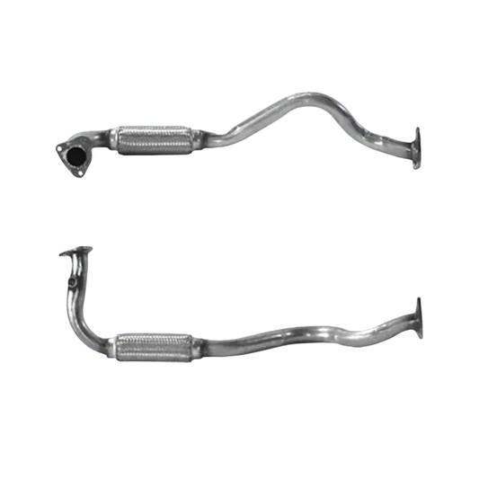 Auspuffrohr Abgasrohr Flexrohr Hosenrohr Abgaskrümmer Rohr bis EURO 2 E-Prüfzeichen für FIAT BRAVA 1.2L 80 16v 182B2 Motor u.a. BM CATALYSTS