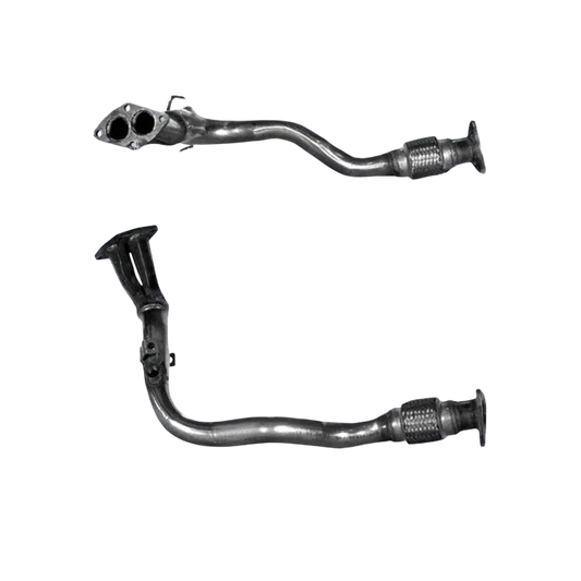 Auspuffrohr Abgasrohr Flexrohr Hosenrohr Abgaskrümmer Rohr bis EURO 2 E-Prüfzeichen für FIAT BRAVA 1.6L 16-V-Motor 182A4 u.a. BM CATALYSTS
