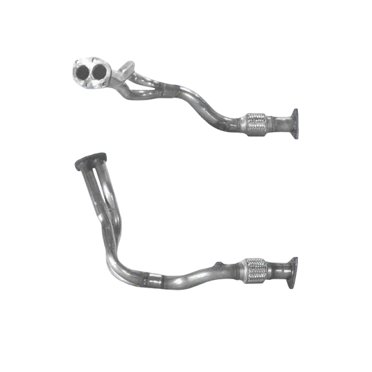 Auspuffrohr Abgasrohr Flexrohr Hosenrohr Abgaskrümmer Rohr bis EURO 2 E-Prüfzeichen für FIAT BRAVA 1.6L 16-V-Motor 182A4 und 182A6 u.a. BM CATALYSTS