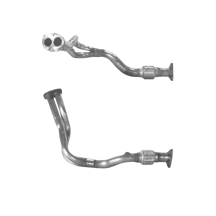 Auspuffrohr Abgasrohr Flexrohr Hosenrohr Abgaskrümmer Rohr bis EURO 2 E-Prüfzeichen für FIAT BRAVA 1.6L 16-V-Motor 182A4 und 182A6 u.a. BM CATALYSTS