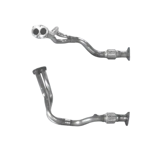 Auspuffrohr Abgasrohr Flexrohr Hosenrohr Abgaskrümmer Rohr bis EURO 2 E-Prüfzeichen für FIAT BRAVA 1.6L 16-V-Motor 182A4 und 182A6 u.a. BM CATALYSTS