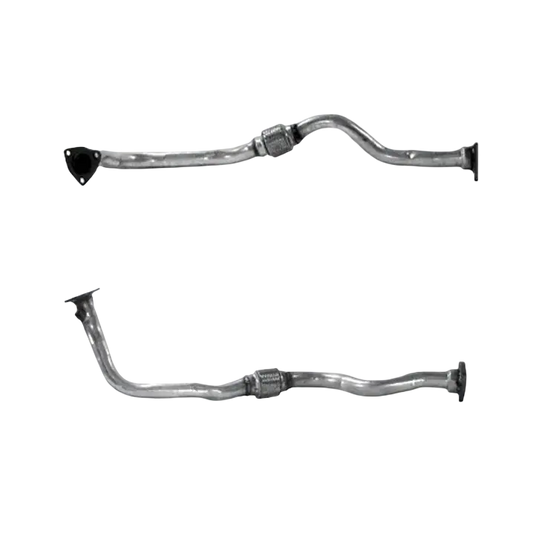 Auspuffrohr Abgasrohr Flexrohr Hosenrohr Abgaskrümmer Rohr bis EURO 2 E-Prüfzeichen für FIAT BRAVA 1.8L 16v 182A2.000 Motor u.a. BM CATALYSTS