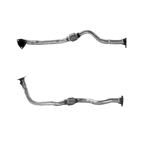 Auspuffrohr Abgasrohr Flexrohr Hosenrohr Abgaskrümmer Rohr bis EURO 2 E-Prüfzeichen für FIAT BRAVA 1.8L 16v 182A2.000 Motor u.a. BM CATALYSTS