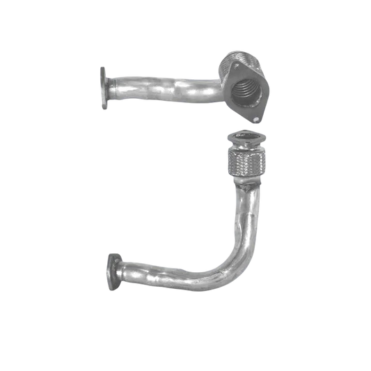 Auspuffrohr Abgasrohr Flexrohr Hosenrohr Abgaskrümmer Rohr bis EURO 2 E-Prüfzeichen für FIAT FIORINO 1.7L TD 149 B3.000 Motor u.a. BM CATALYSTS