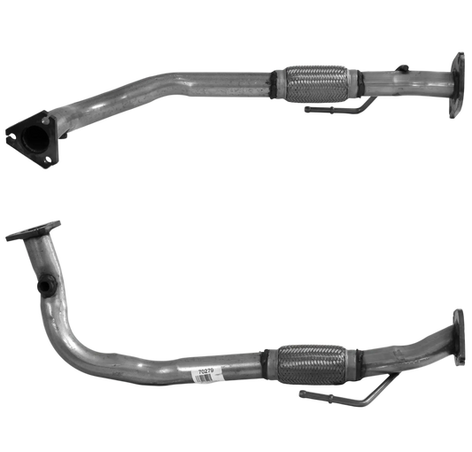Auspuffrohr Abgasrohr Flexrohr Hosenrohr Abgaskrümmer Rohr bis EURO 2 E-Prüfzeichen für FIAT PUNTO 1.2L 60 Schaltgetriebe 176 B4.000 Motor... BM CATALYSTS