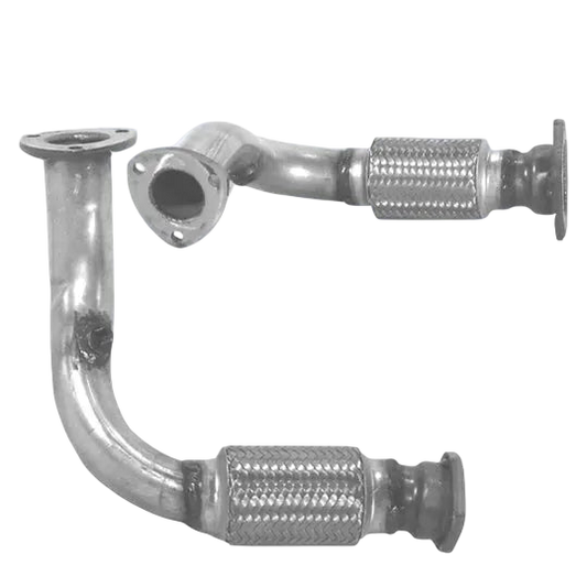 Auspuffrohr Abgasrohr Flexrohr Hosenrohr Abgaskrümmer Rohr bis EURO 2 E-Prüfzeichen für FIAT PUNTO 1.4L GT Turbo 176 A4.000;176 B6.000 u.a. BM CATALYSTS