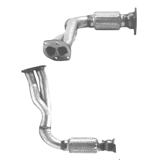Auspuffrohr Abgasrohr Flexrohr Hosenrohr Abgaskrümmer Rohr bis EURO 2 E-Prüfzeichen für FIAT PUNTO 1.6L 90 176A9.000 u.a. BM CATALYSTS