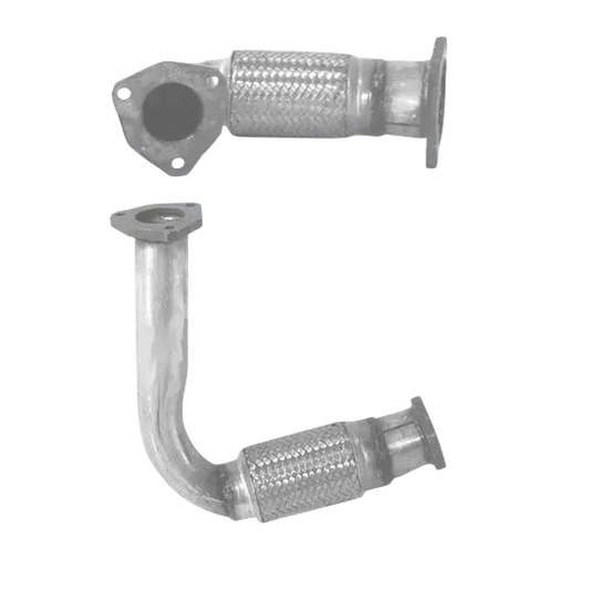 Auspuffrohr Abgasrohr Flexrohr Hosenrohr Abgaskrümmer Rohr bis EURO 2 E-Prüfzeichen für FIAT PUNTO 1.7L Turbodiesel u.a. BM CATALYSTS