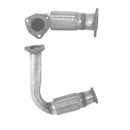 Auspuffrohr Abgasrohr Flexrohr Hosenrohr Abgaskrümmer Rohr bis EURO 2 E-Prüfzeichen für FIAT PUNTO 1.7L Turbodiesel u.a. BM CATALYSTS
