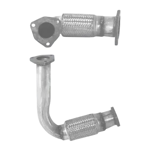 Auspuffrohr Abgasrohr Flexrohr Hosenrohr Abgaskrümmer Rohr bis EURO 2 E-Prüfzeichen für FIAT PUNTO 1.7L Turbodiesel u.a. BM CATALYSTS