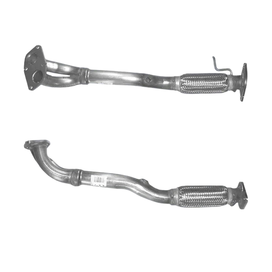 Auspuffrohr Abgasrohr Flexrohr Hosenrohr Abgaskrümmer Rohr bis EURO 2 E-Prüfzeichen für FIAT PUNTO 1.8L HGT 183A1 u.a. BM CATALYSTS