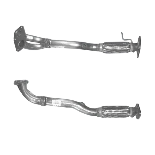 Auspuffrohr Abgasrohr Flexrohr Hosenrohr Abgaskrümmer Rohr bis EURO 2 E-Prüfzeichen für FIAT PUNTO 1.8L HGT 183A1 u.a. BM CATALYSTS