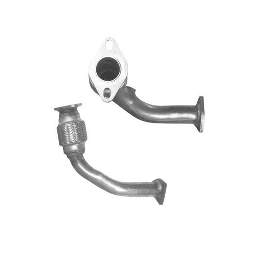 Auspuffrohr Abgasrohr Flexrohr Hosenrohr Abgaskrümmer Rohr bis EURO 2 E-Prüfzeichen für FIAT SEICENTO 0.9L 1170A1.046 Motor u.a. BM CATALYSTS