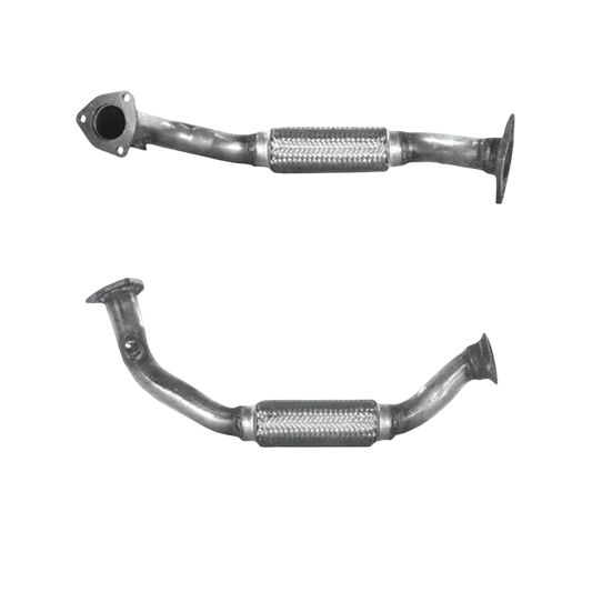 Auspuffrohr Abgasrohr Flexrohr Hosenrohr Abgaskrümmer Rohr bis EURO 2 E-Prüfzeichen für FIAT SEICENTO 1.1L S SX Sporting u.a. BM CATALYSTS
