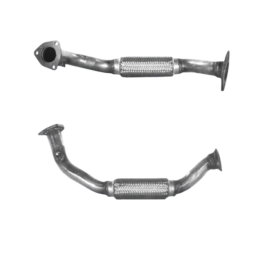 Auspuffrohr Abgasrohr Flexrohr Hosenrohr Abgaskrümmer Rohr bis EURO 2 E-Prüfzeichen für FIAT SEICENTO 1.1L S SX Sporting u.a. BM CATALYSTS