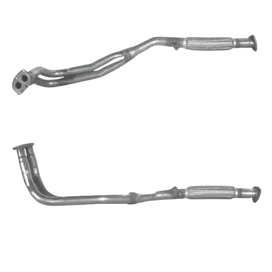Auspuffrohr Abgasrohr Flexrohr Hosenrohr Abgaskrümmer Rohr bis EURO 2 E-Prüfzeichen für FIAT TIPO 2L dh 8 V u.a. BM CATALYSTS