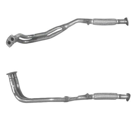 Auspuffrohr Abgasrohr Flexrohr Hosenrohr Abgaskrümmer Rohr bis EURO 2 E-Prüfzeichen für FIAT TIPO 2L dh 8 V u.a. BM CATALYSTS