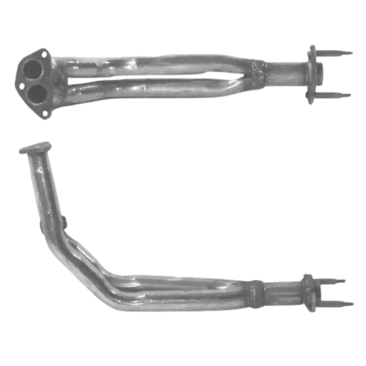 Auspuffrohr Abgasrohr Flexrohr Hosenrohr Abgaskrümmer Rohr bis EURO 2 E-Prüfzeichen für FIAT UNO 1.1L 50 ie Unterflur Kat u.a. BM CATALYSTS