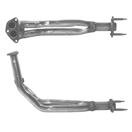 Auspuffrohr Abgasrohr Flexrohr Hosenrohr Abgaskrümmer Rohr bis EURO 2 E-Prüfzeichen für FIAT UNO 1.1L 50 ie Unterflur Kat u.a. BM CATALYSTS