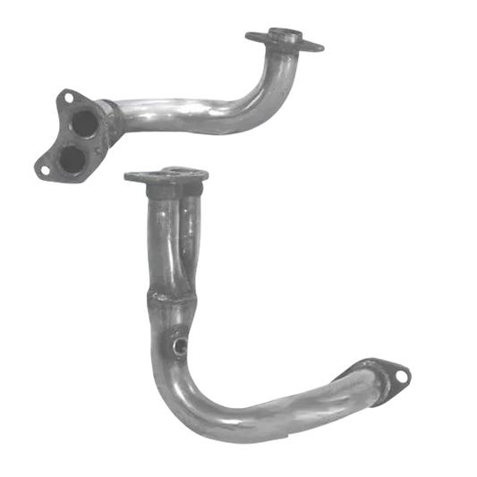 Auspuffrohr Abgasrohr Flexrohr Hosenrohr Abgaskrümmer Rohr bis EURO 2 E-Prüfzeichen für FORD FIESTA 1.1L BL11CFi-Motor u.a. BM CATALYSTS