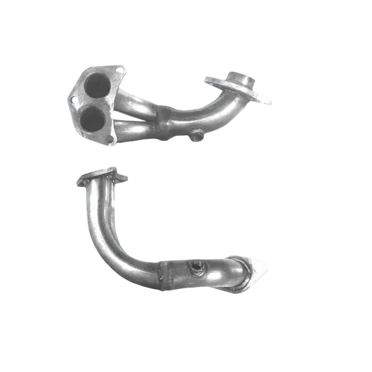 Auspuffrohr Abgasrohr Flexrohr Hosenrohr Abgaskrümmer Rohr bis EURO 2 E-Prüfzeichen für FORD FIESTA 1.4L HL14EFi-Motor u.a. BM CATALYSTS