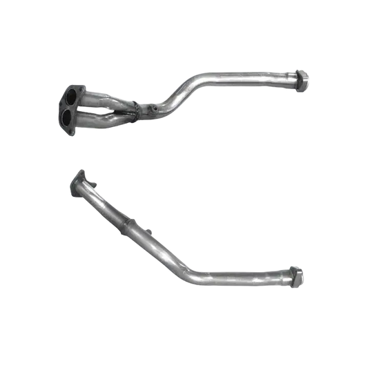 Auspuffrohr Abgasrohr Flexrohr Hosenrohr Abgaskrümmer Rohr bis EURO 2 E-Prüfzeichen für FORD GRANADA 2L Granada/Skorpion u.a. BM CATALYSTS