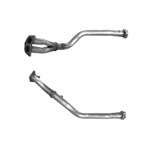 Auspuffrohr Abgasrohr Flexrohr Hosenrohr Abgaskrümmer Rohr bis EURO 2 E-Prüfzeichen für FORD GRANADA 2L Granada/Skorpion u.a. BM CATALYSTS