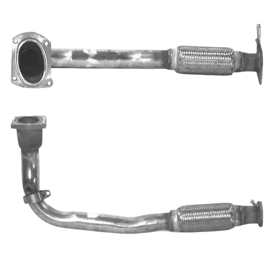 Auspuffrohr Abgasrohr Flexrohr Hosenrohr Abgaskrümmer Rohr bis EURO 2 E-Prüfzeichen für FORD PUMA 2L  u.a. BM CATALYSTS
