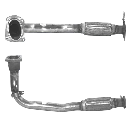 Auspuffrohr Abgasrohr Flexrohr Hosenrohr Abgaskrümmer Rohr bis EURO 2 E-Prüfzeichen für FORD PUMA 2L  u.a. BM CATALYSTS
