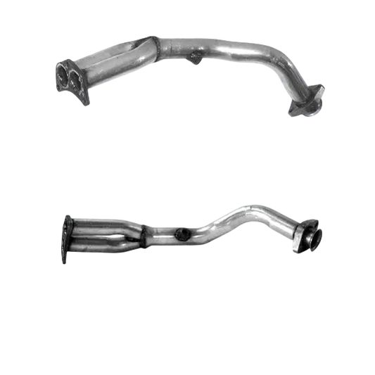 Auspuffrohr Abgasrohr Flexrohr Hosenrohr Abgaskrümmer Rohr bis EURO 2 E-Prüfzeichen für FORD SIERRA 2L DOHC-Motor nicht Cosworth u.a. BM CATALYSTS