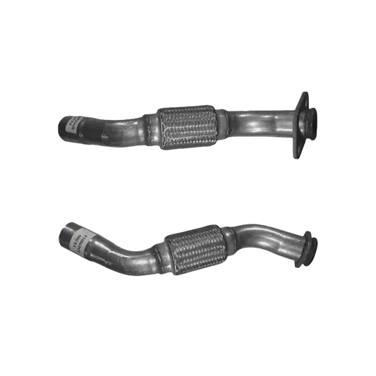 Auspuffrohr Abgasrohr Flexrohr Hosenrohr Abgaskrümmer Rohr bis EURO 2 E-Prüfzeichen für FORD SKORPION 2.3L Kat zu Middlebox u.a. BM CATALYSTS