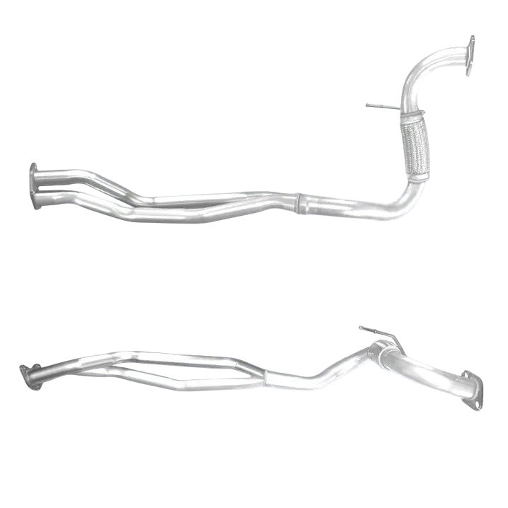 Auspuffrohr Abgasrohr Flexrohr Hosenrohr Abgaskrümmer Rohr bis EURO 2 E-Prüfzeichen für FORD TRANSIT 2.5L D ohne Kat; 4ED Motor; Doppelrohr u.a. BM CATALYSTS