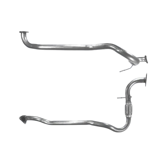 Auspuffrohr Abgasrohr Flexrohr Hosenrohr Abgaskrümmer Rohr bis EURO 2 E-Prüfzeichen für FORD TRANSIT 2.5L Motorcodes 4BC 4CC D25N u.a. BM CATALYSTS