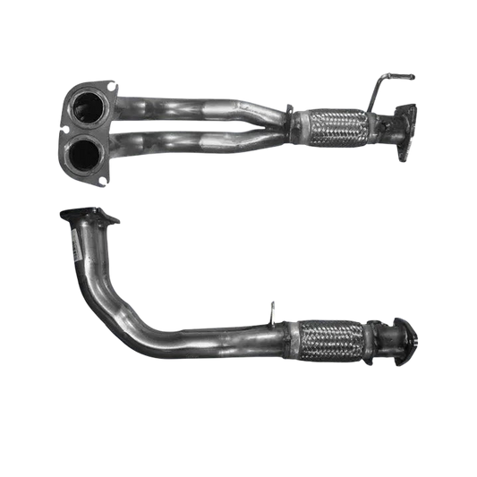 Auspuffrohr Abgasrohr Flexrohr Hosenrohr Abgaskrümmer Rohr bis EURO 2 E-Prüfzeichen für HONDA ACCORD 1.8L 16-V-VTEC-F18B2-Motor u.a. BM CATALYSTS