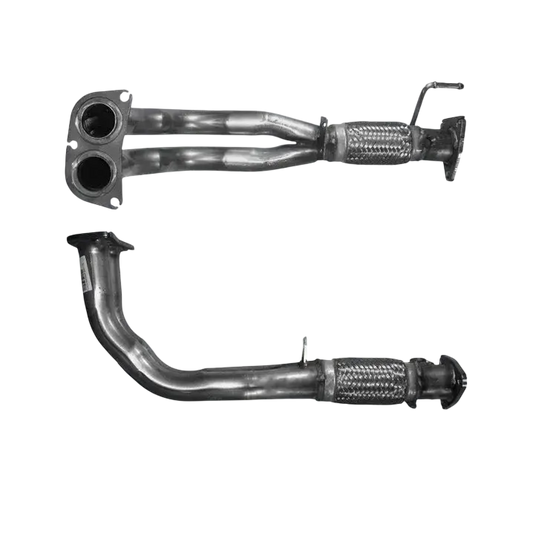 Auspuffrohr Abgasrohr Flexrohr Hosenrohr Abgaskrümmer Rohr bis EURO 2 E-Prüfzeichen für HONDA ACCORD 1.8L 16-V-VTEC-F18B2-Motor u.a. BM CATALYSTS