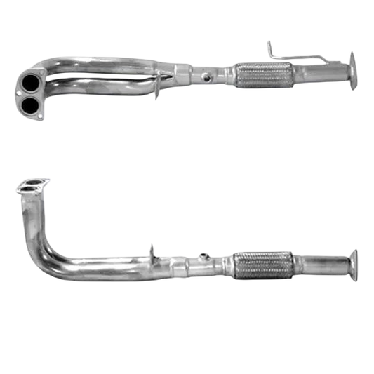 Auspuffrohr Abgasrohr Flexrohr Hosenrohr Abgaskrümmer Rohr bis EURO 2 E-Prüfzeichen für HONDA ACCORD 2.2L Limousine & Aerodeck u.a. BM CATALYSTS