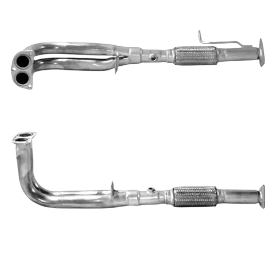 Auspuffrohr Abgasrohr Flexrohr Hosenrohr Abgaskrümmer Rohr bis EURO 2 E-Prüfzeichen für HONDA ACCORD 2.2L Limousine & Aerodeck u.a. BM CATALYSTS