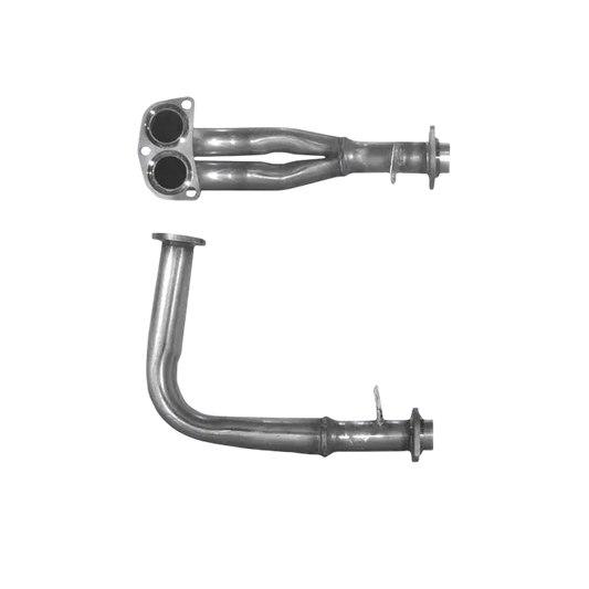 Auspuffrohr Abgasrohr Flexrohr Hosenrohr Abgaskrümmer Rohr bis EURO 2 E-Prüfzeichen für HONDA ACCORD 2L 16 V Aerodeck u.a. BM CATALYSTS