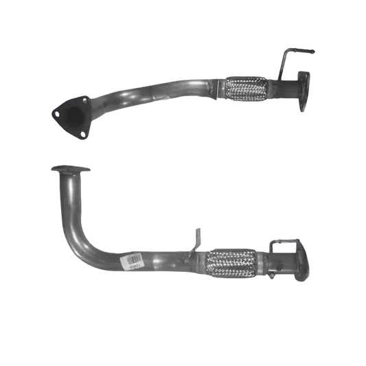 Auspuffrohr Abgasrohr Flexrohr Hosenrohr Abgaskrümmer Rohr bis EURO 2 E-Prüfzeichen für HONDA ACCORD 2L 16-V-F20B6-Motor u.a. BM CATALYSTS
