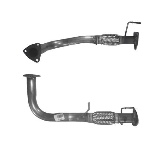Auspuffrohr Abgasrohr Flexrohr Hosenrohr Abgaskrümmer Rohr bis EURO 2 E-Prüfzeichen für HONDA ACCORD 2L 16-V-F20B6-Motor u.a. BM CATALYSTS