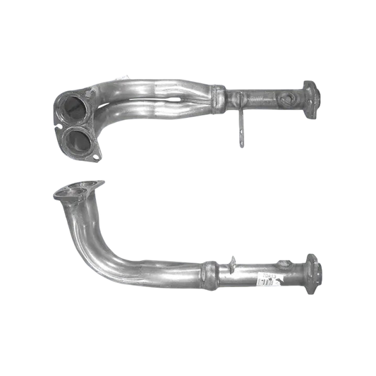 Auspuffrohr Abgasrohr Flexrohr Hosenrohr Abgaskrümmer Rohr bis EURO 2 E-Prüfzeichen für HONDA CRX 1.6L 16v ESi IMPORT u.a. BM CATALYSTS