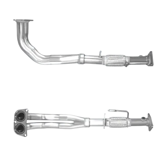 Auspuffrohr Abgasrohr Flexrohr Hosenrohr Abgaskrümmer Rohr bis EURO 2 E-Prüfzeichen für HONDA PRELUDE 2.2L 16-V-Motoren H22A2; H22A5 u.a. BM CATALYSTS